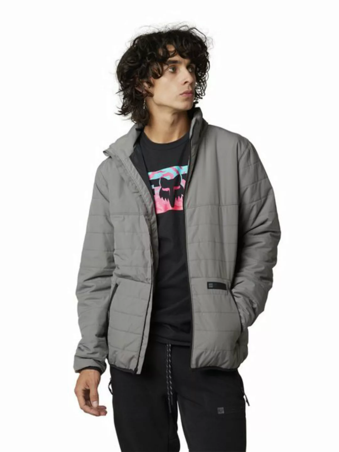 Fox Racing Fahrradjacke Howell Puffy Jacket - dark grey günstig online kaufen