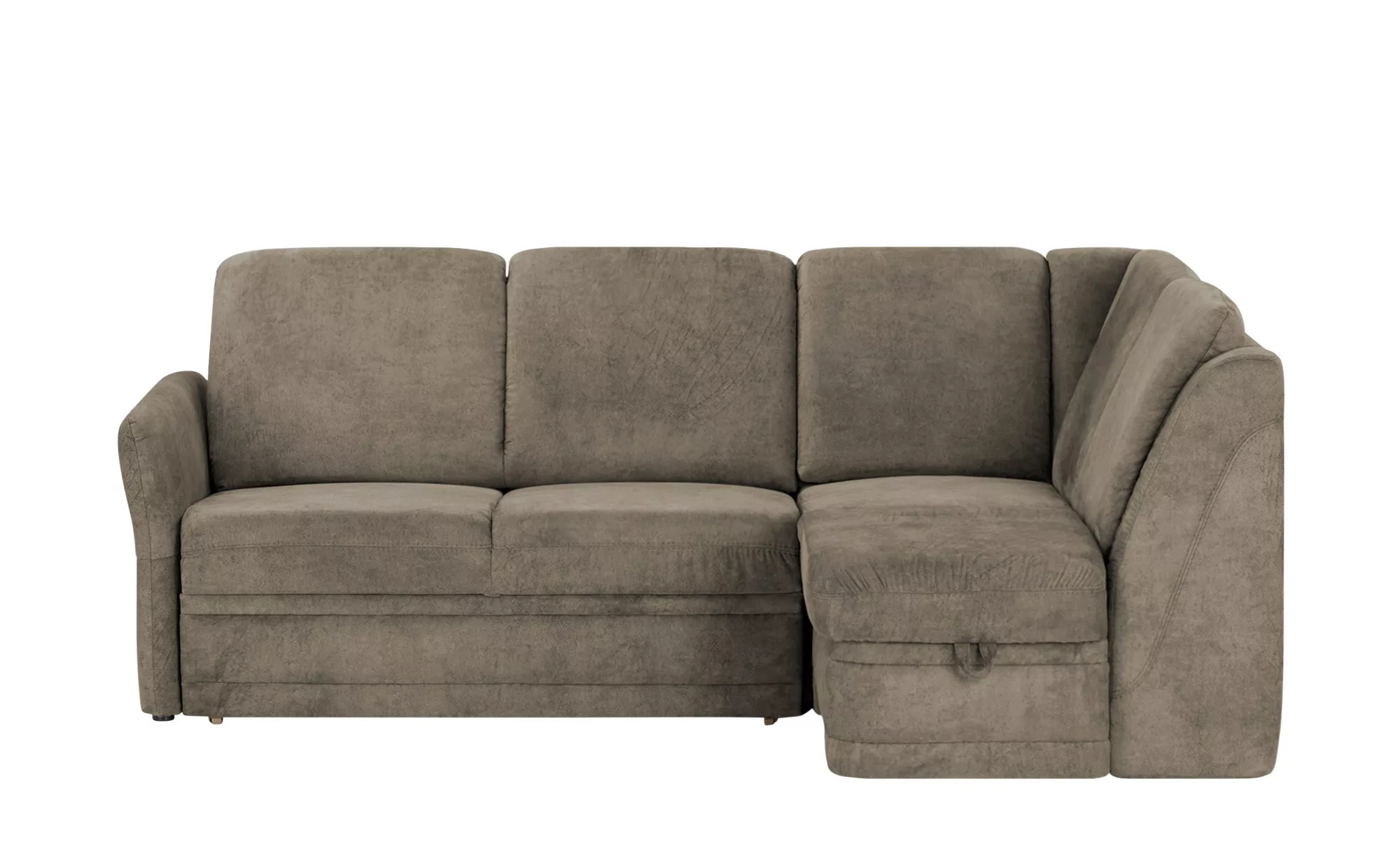 Polstermöbel Oelsa Ecksofa  Luna ¦ braun ¦ Maße (cm): B: 229 H: 91 T: 160 P günstig online kaufen