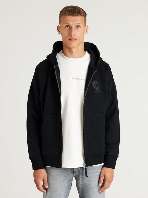 CHASIN' Kapuzenplüschjacke Tokyo Full Zip Hoodie, schwarz günstig online kaufen