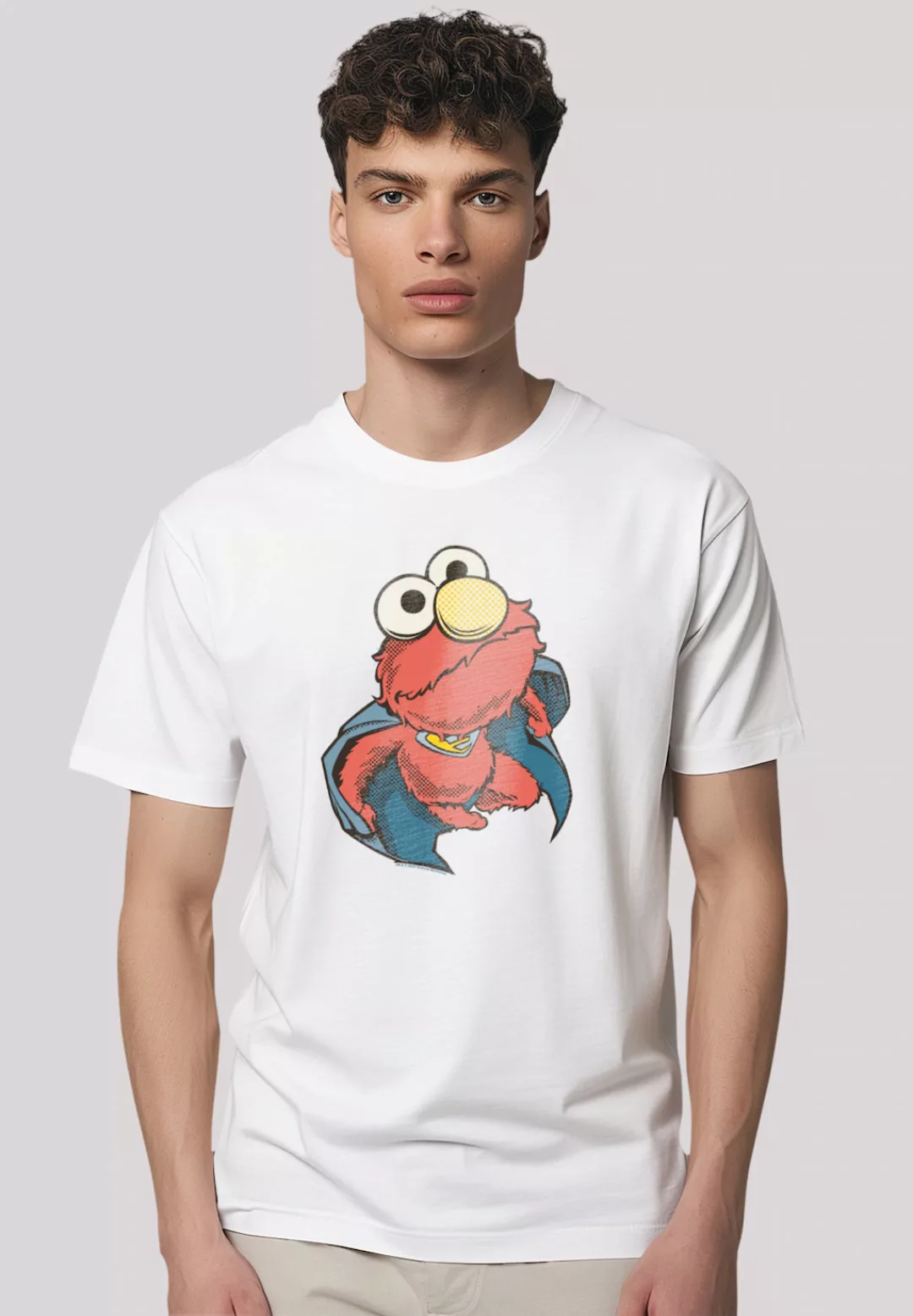 F4NT4STIC T-Shirt "Sesamstraße Elmo Superhero", Premium Qualität günstig online kaufen