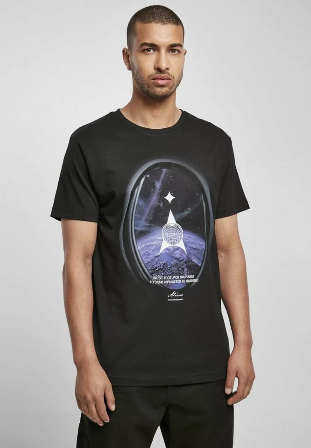 MisterTee T-Shirt MisterTee Herren Alien Planet Tee (1-tlg) günstig online kaufen