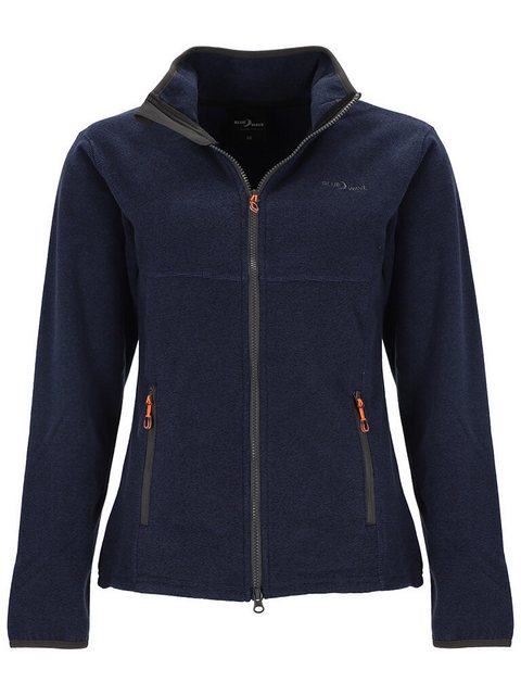 Blue Wave Fleecejacke Damen Jacke Marcy in moderner Streifenoptik mit Stehk günstig online kaufen