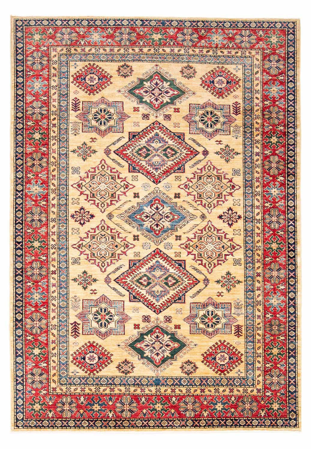 morgenland Orientteppich »Ziegler - Kazak - 245 x 174 cm - hellbraun«, rech günstig online kaufen