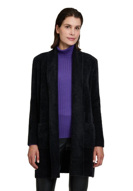 Betty Barclay Strickjacke Betty Barclay Strickmantel mit Kragen (1-tlg) Mat günstig online kaufen