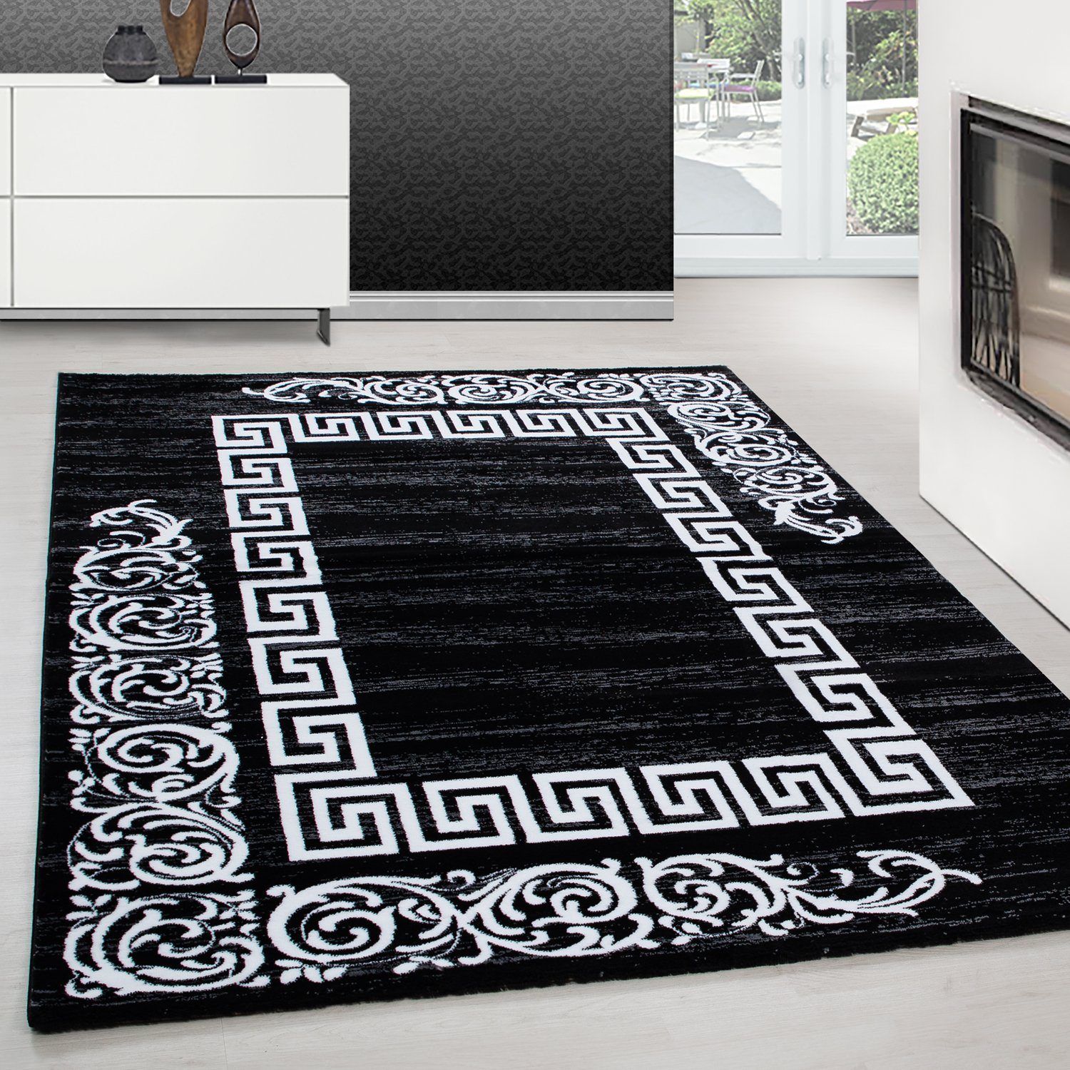 Teppium Teppich Mäander-Design, Rechteckig, Höhe: 12 günstig online kaufen