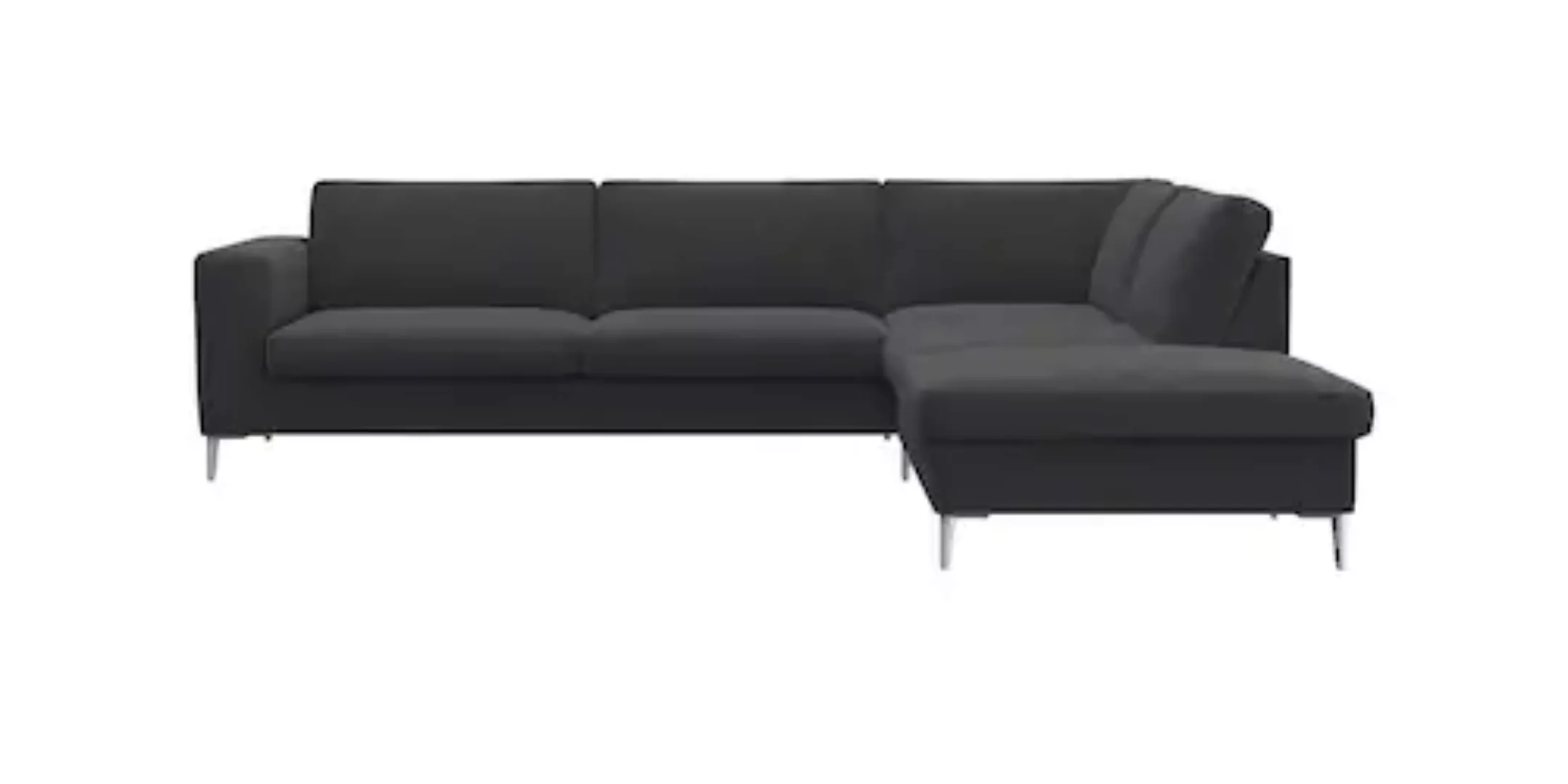 FLEXLUX Ecksofa »Fiore, super Sitzkomfort durch Kaltschaum im Sitz, L-Form« günstig online kaufen