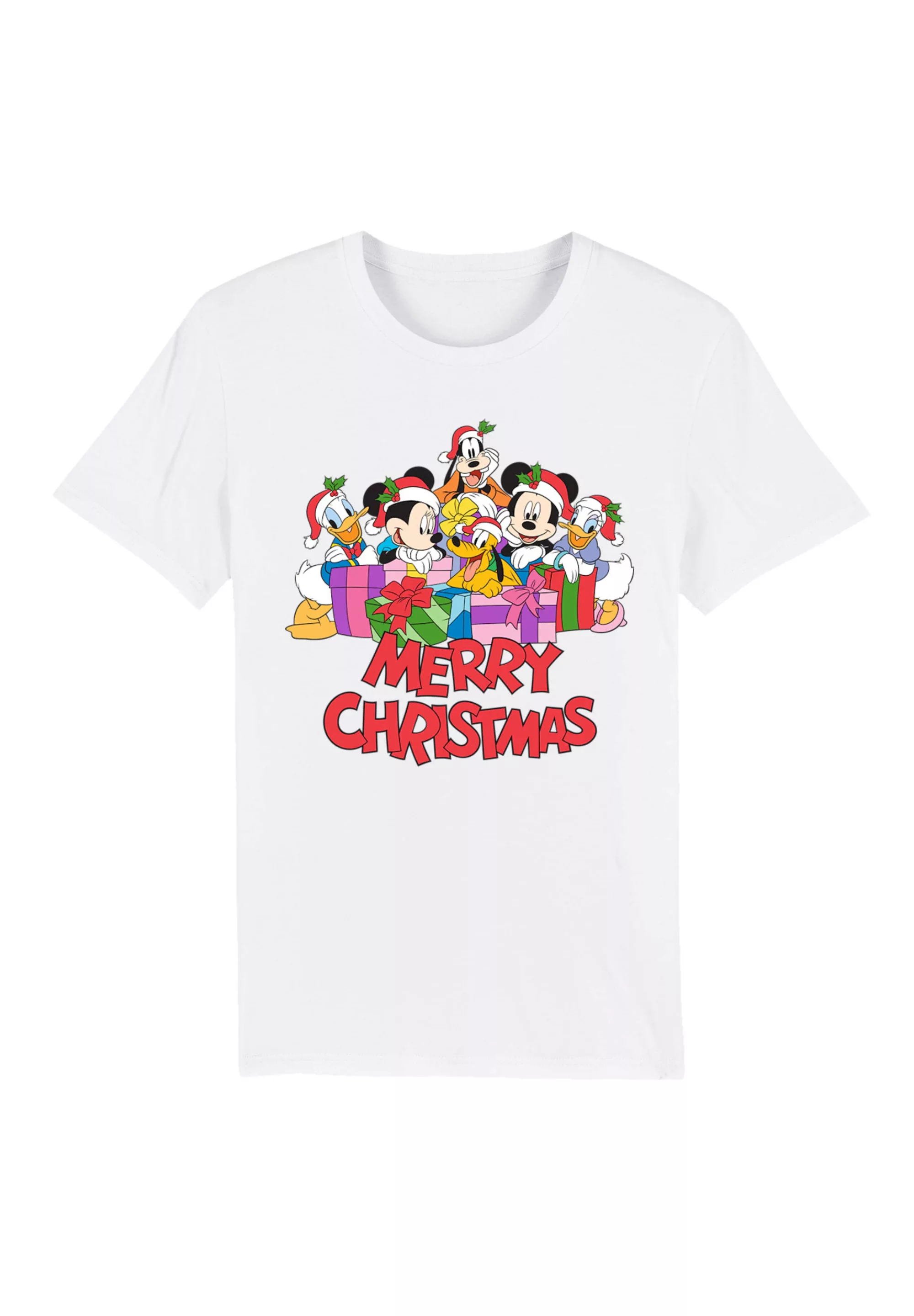 F4NT4STIC T-Shirt "Disney Micky Maus And Friends Christmas", Premium Qualit günstig online kaufen