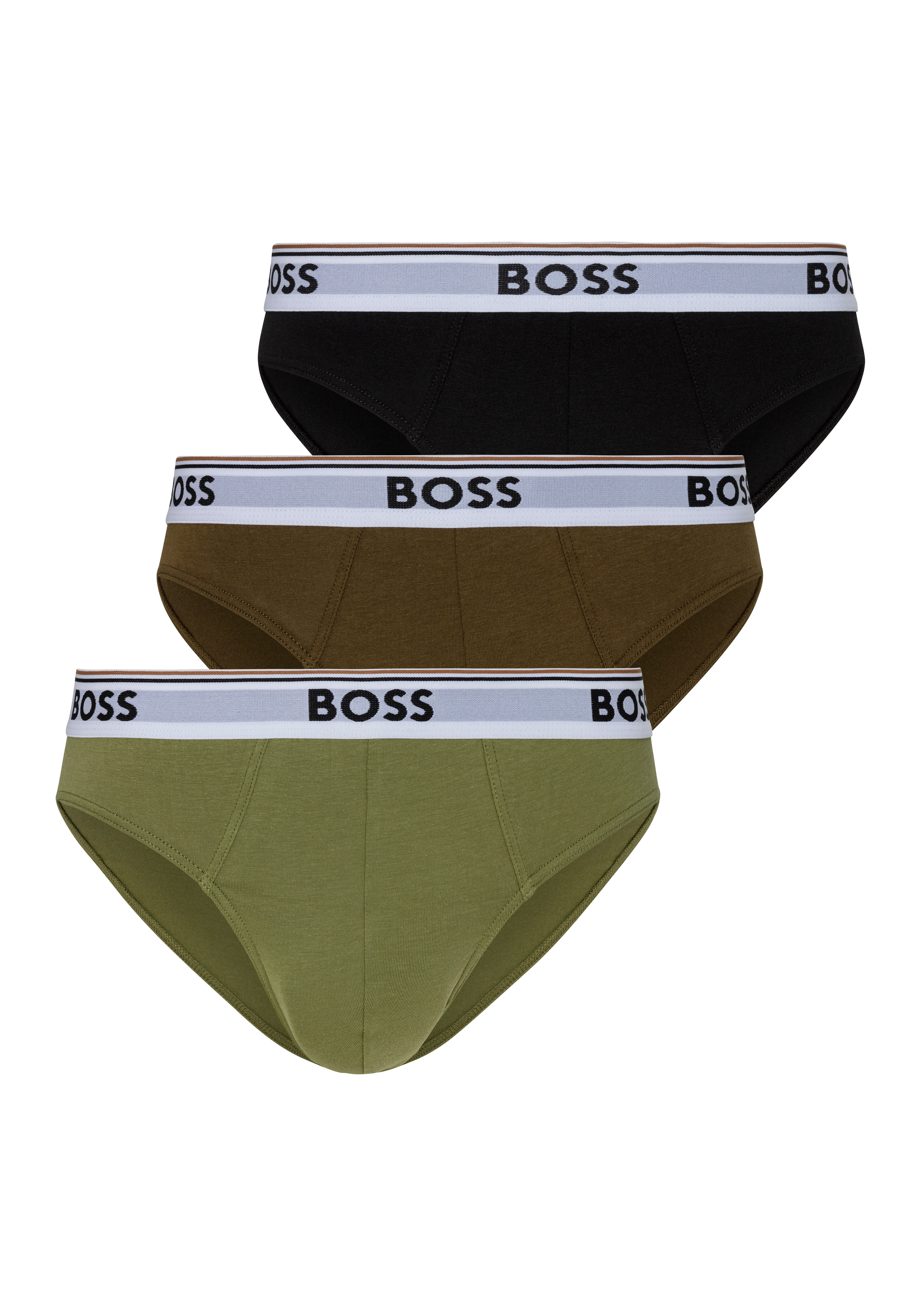 BOSS Slip "Brief 3P Power", (Packung, 3 St.), mit BOSS Schriftzug günstig online kaufen