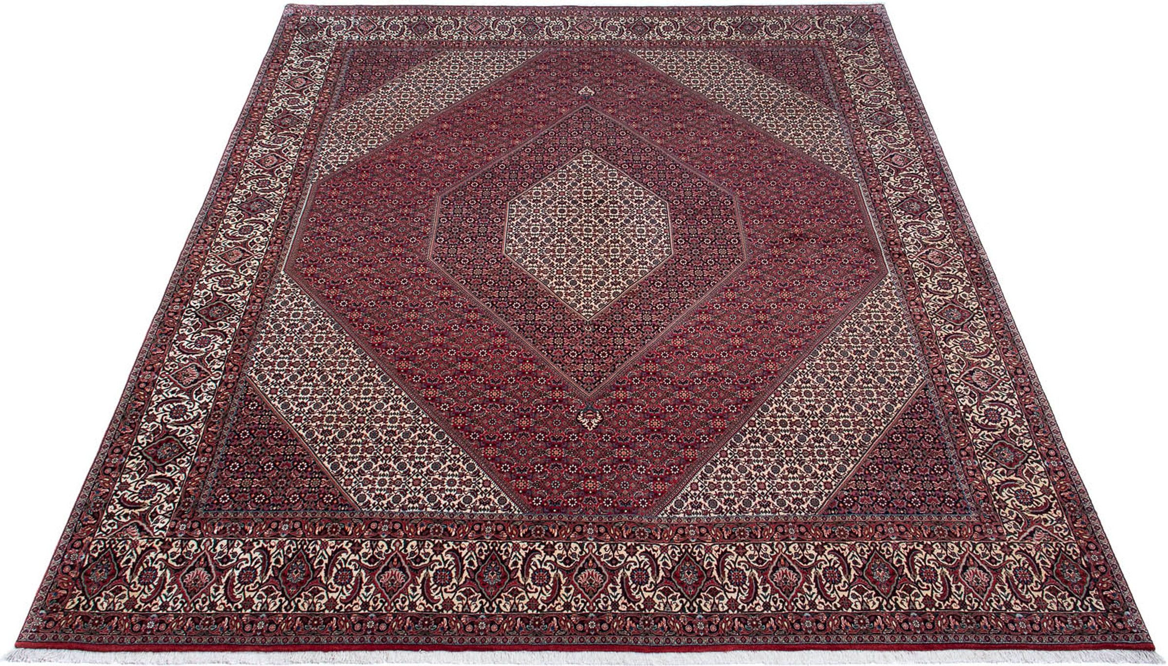 morgenland Orientteppich »Perser - Bidjar - 340 x 300 cm - dunkelrot«, rech günstig online kaufen