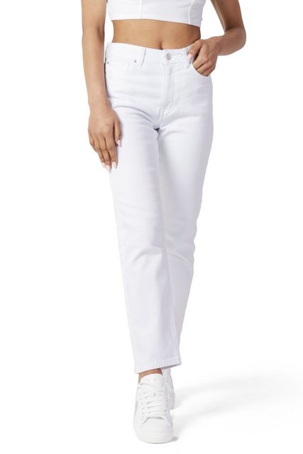 Only Damen Jeans ONLEMILY CRO790 - Straight Fit - Weiss - White günstig online kaufen