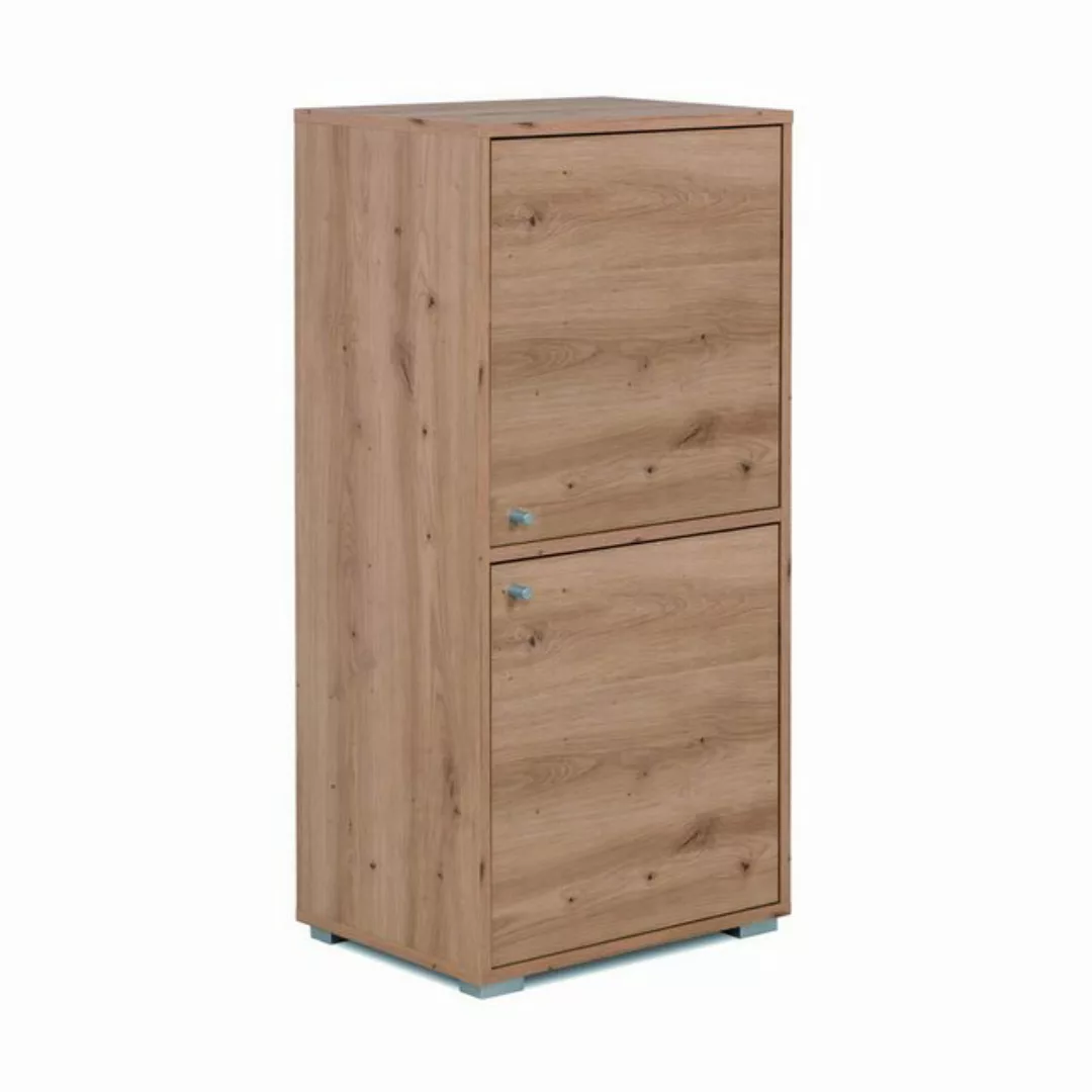 Finori Aktenschrank in weiß mit 2 Türen. Abmessungen (BxHxT) 46x96,5x33,5 c günstig online kaufen