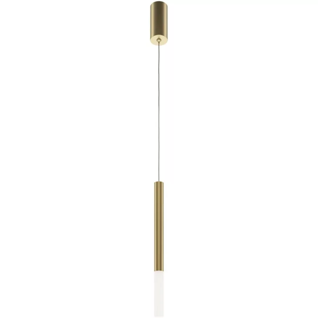 LED Pendelleuchte Pro Shade in Gold und Transparent-satiniert 6W 500lm günstig online kaufen