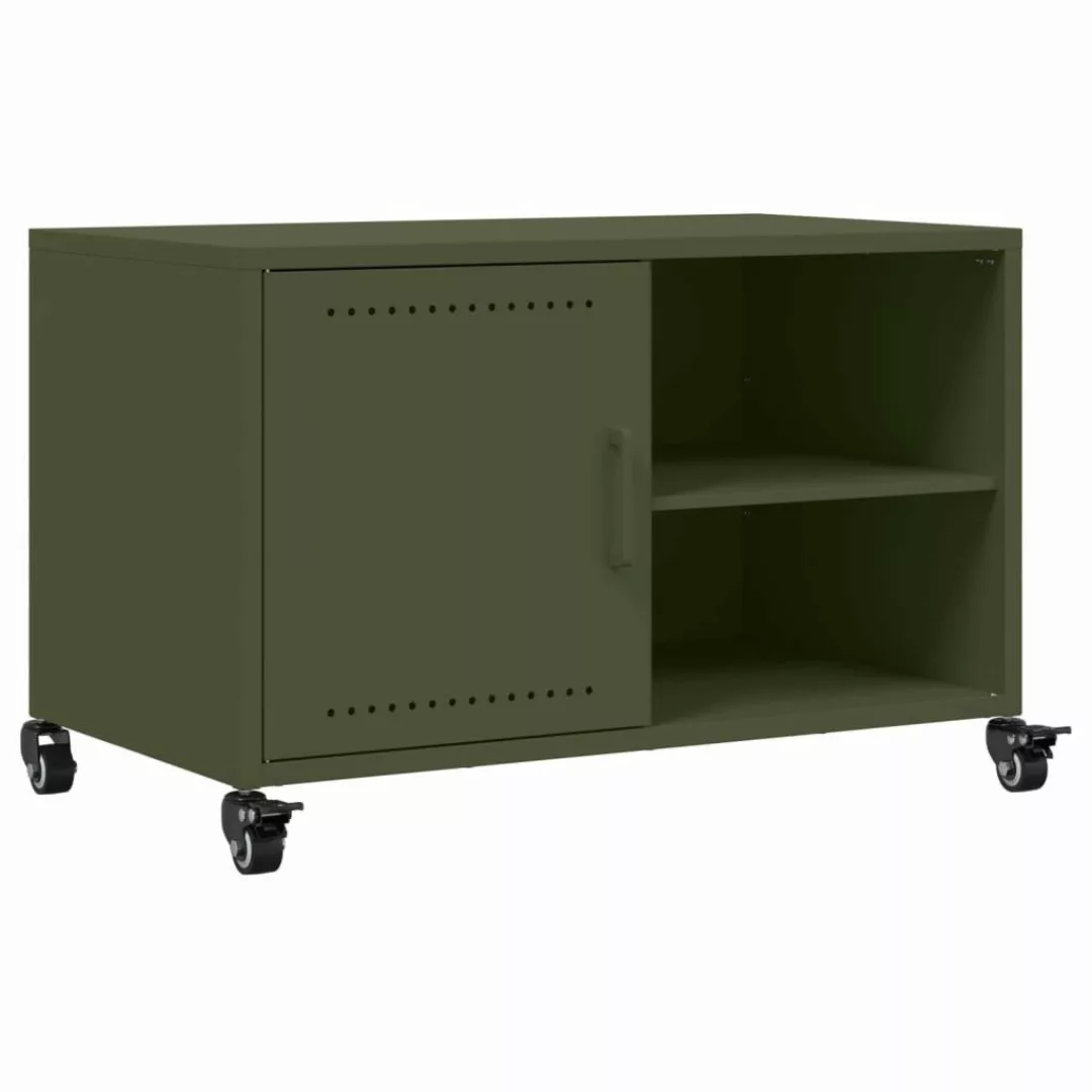 vidaXL TV-Schrank TV-Schrank Olivgrün 68x39x43,5 cm günstig online kaufen