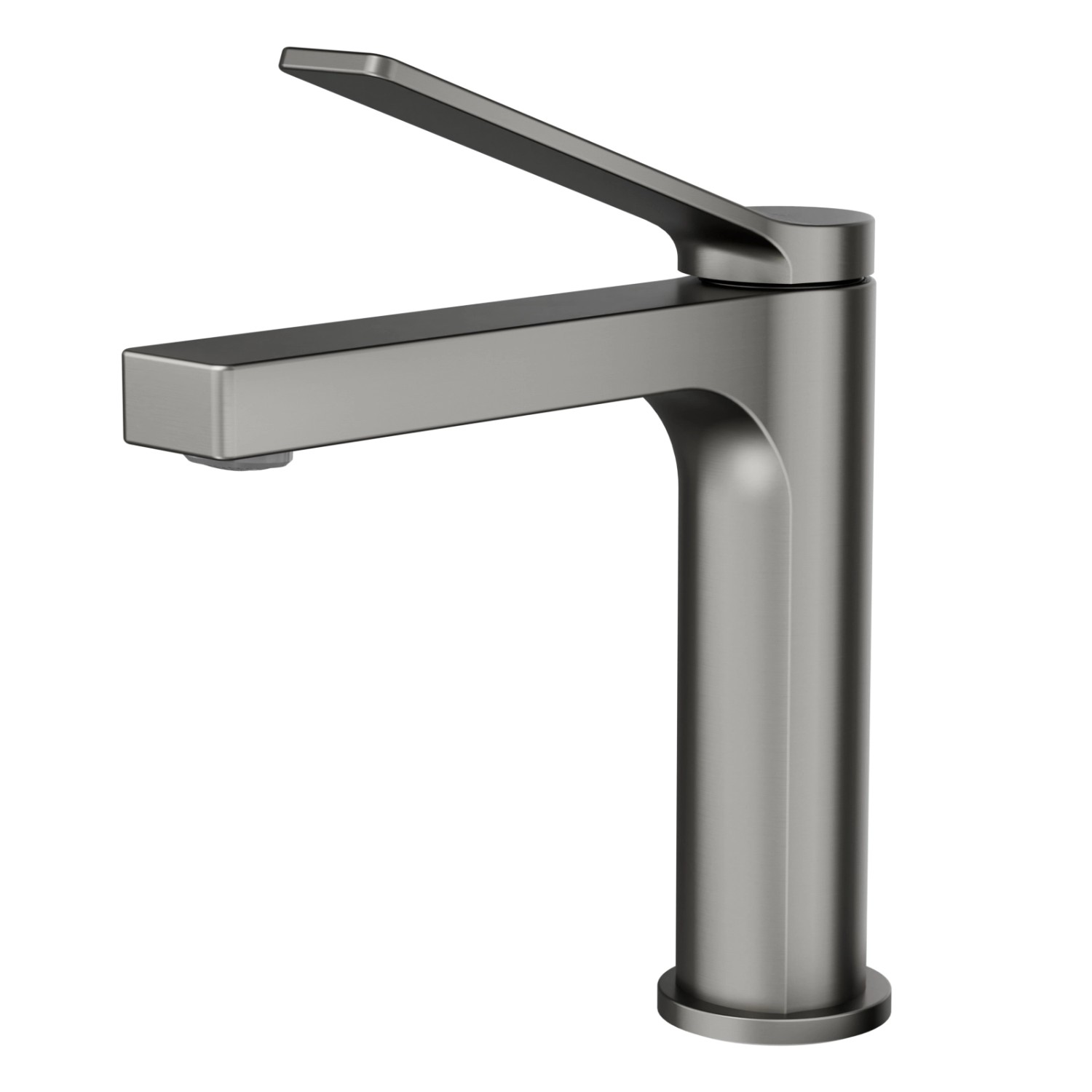 Emke Wasserhahn Waschbeckenarmaturen 195 x 173 x 46 mm Anthrazit Matt Misch günstig online kaufen
