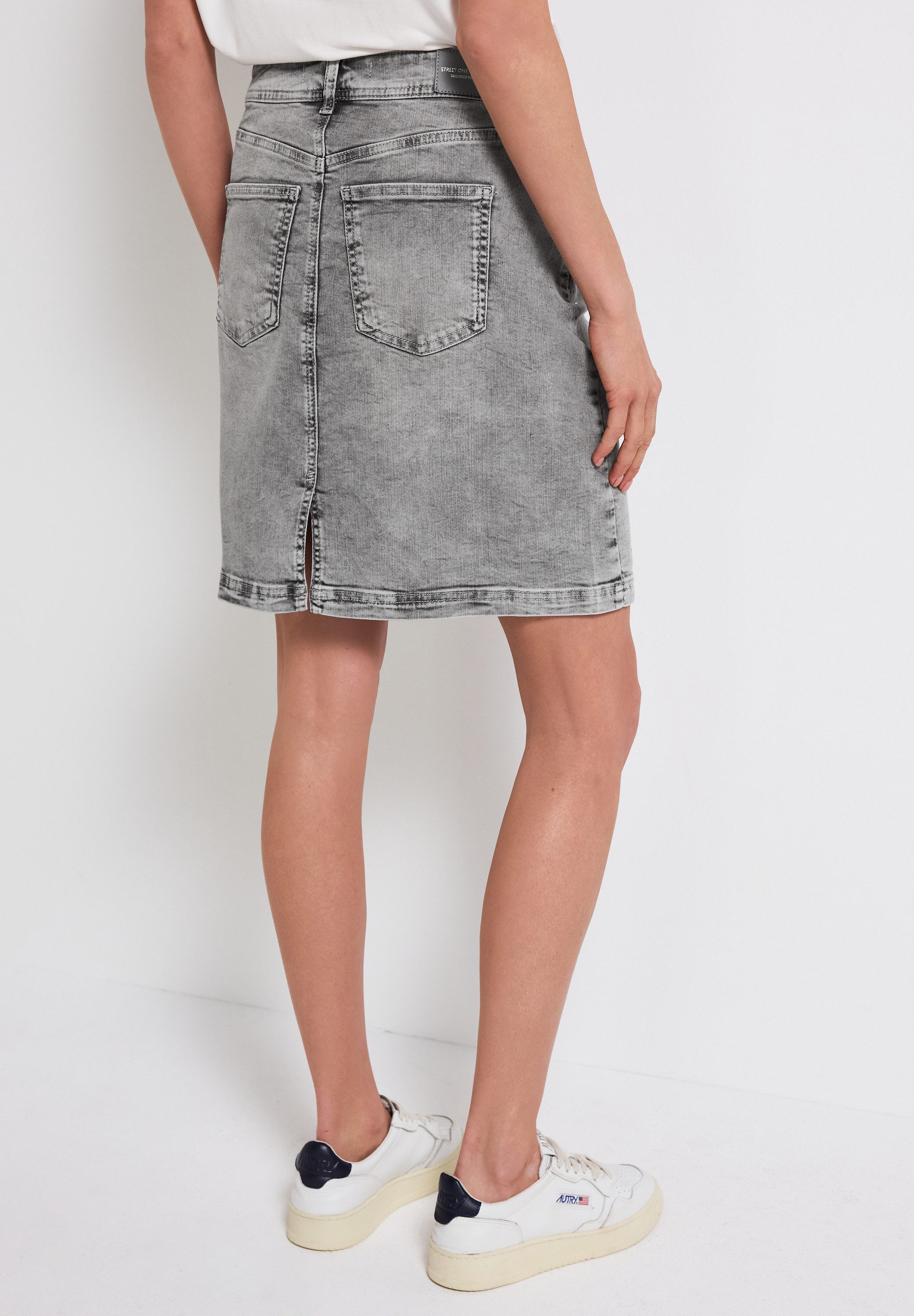 STREET ONE Jeansrock, Middle Waist günstig online kaufen