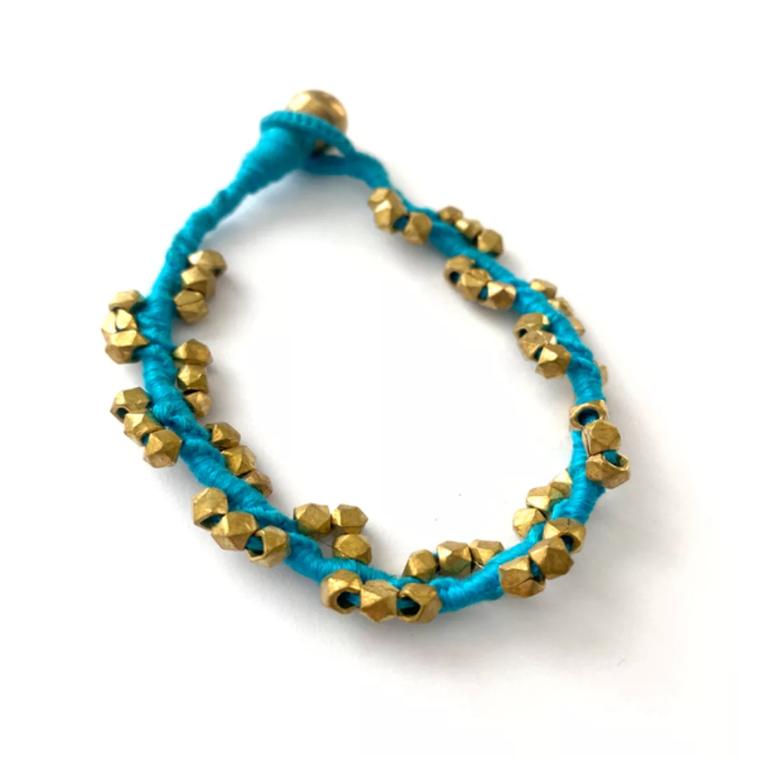 Dokra Armband "Twisted Turquoise" günstig online kaufen