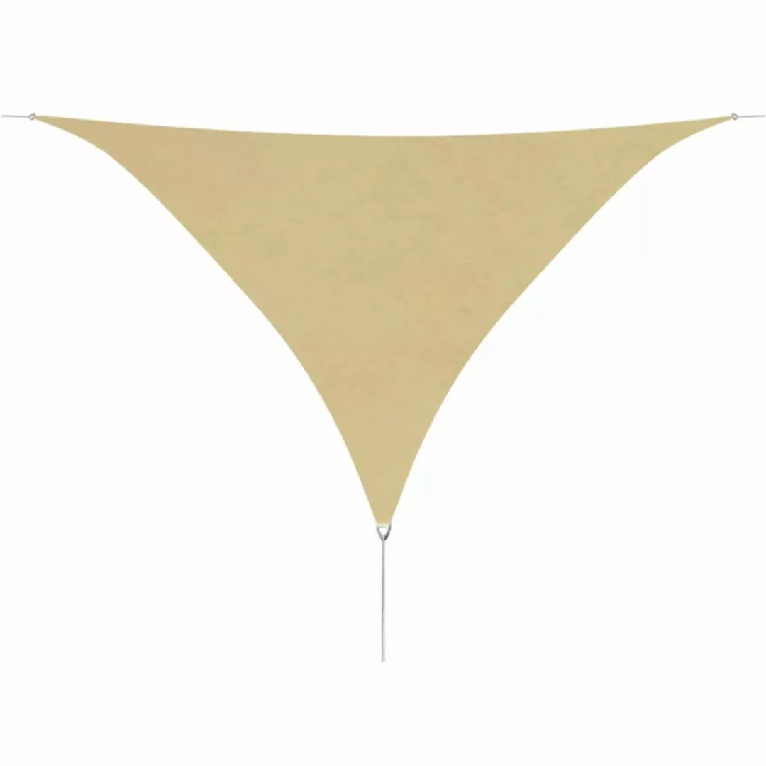 Sonnensegel Oxford Gewebe Dreieckig 3,6 X 3,6 X 3,6 M Beige günstig online kaufen