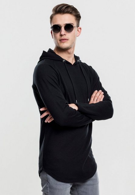 URBAN CLASSICS Kapuzenpullover TB1779 - Long Shaped Terry Hoody black M günstig online kaufen