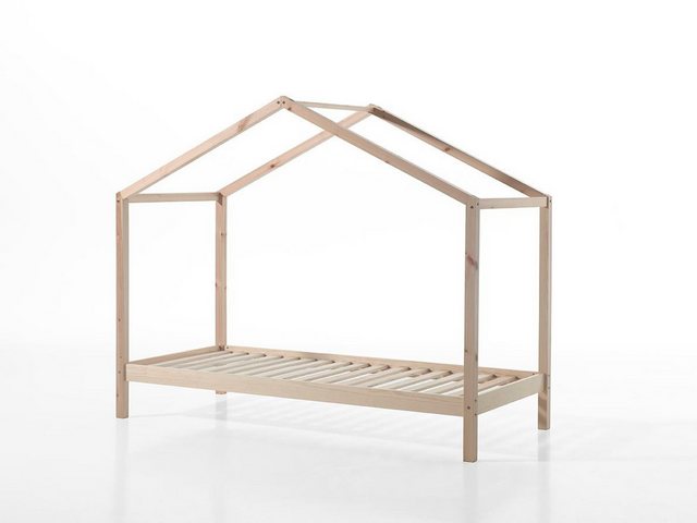 58 aufm Kessel Kinderbett Hausbett Kapua 210x97x170 Kinderbett in Hausoptik günstig online kaufen