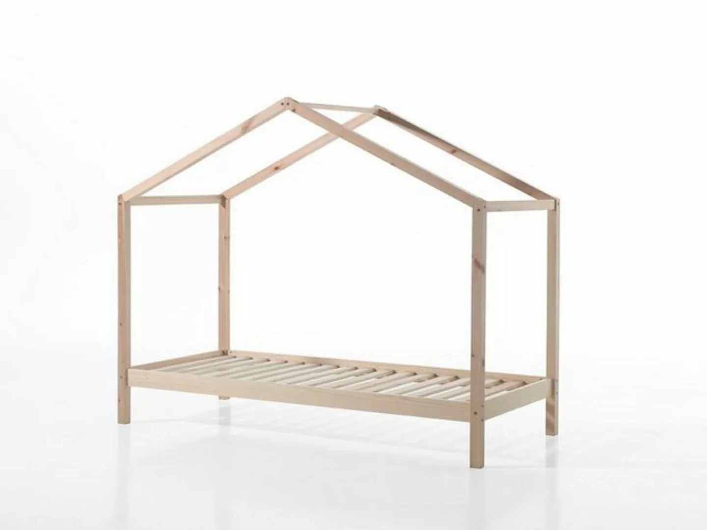 58 aufm Kessel Kinderbett Hausbett Kapua 210x97x170 Kinderbett in Hausoptik günstig online kaufen