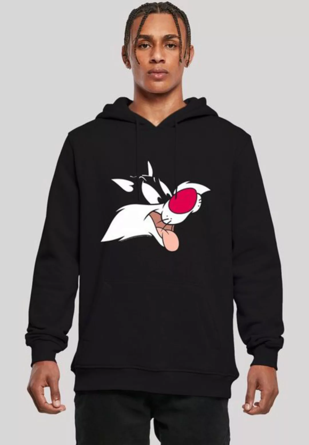 F4NT4STIC Sweatshirt Hoodie 'Looney Tunes Sylvester' Herren,Premium Merch,S günstig online kaufen