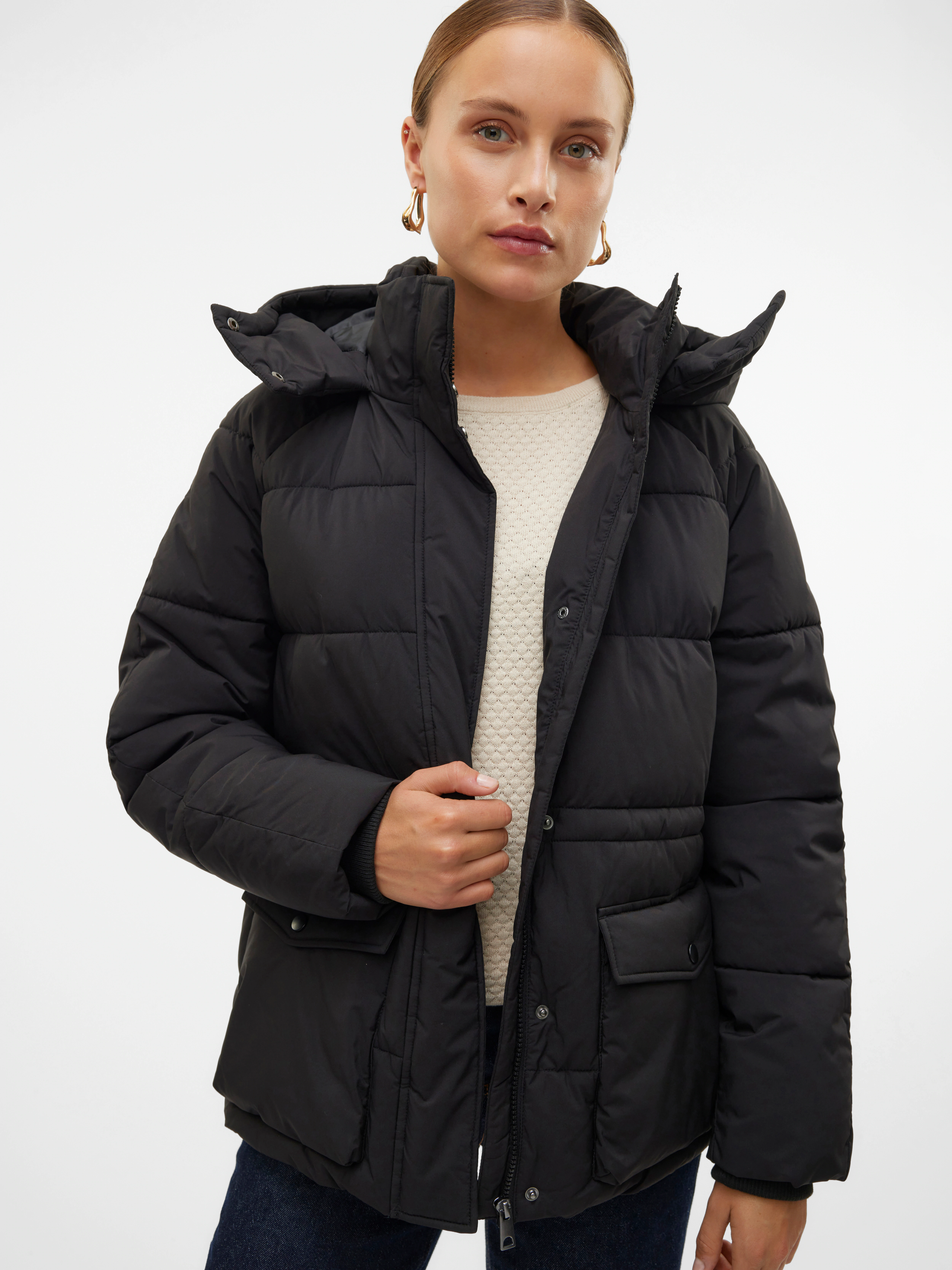 Vero Moda Steppjacke "VMDIANA JACKET NOOS", mit Kapuze günstig online kaufen