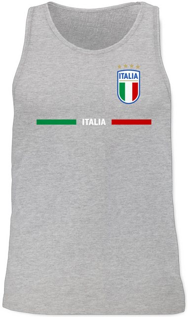 Shirtracer Tanktop Italien Trikot Wappen, Italia mit Stolz, Italienisches F günstig online kaufen