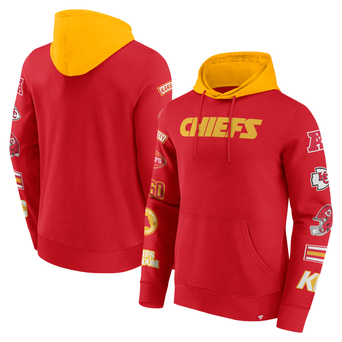 Fanatics Kapuzenpullover "Fanatics Hoodie Kansas City Chiefs Patched Out Fl günstig online kaufen