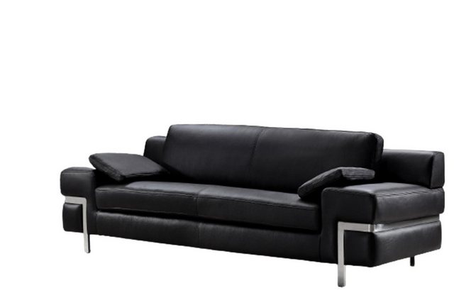 Salottini 3-Sitzer SOFORT LIEFERBAR 3er Sofa Bormio XL 3-Sitzer Leder Couch günstig online kaufen