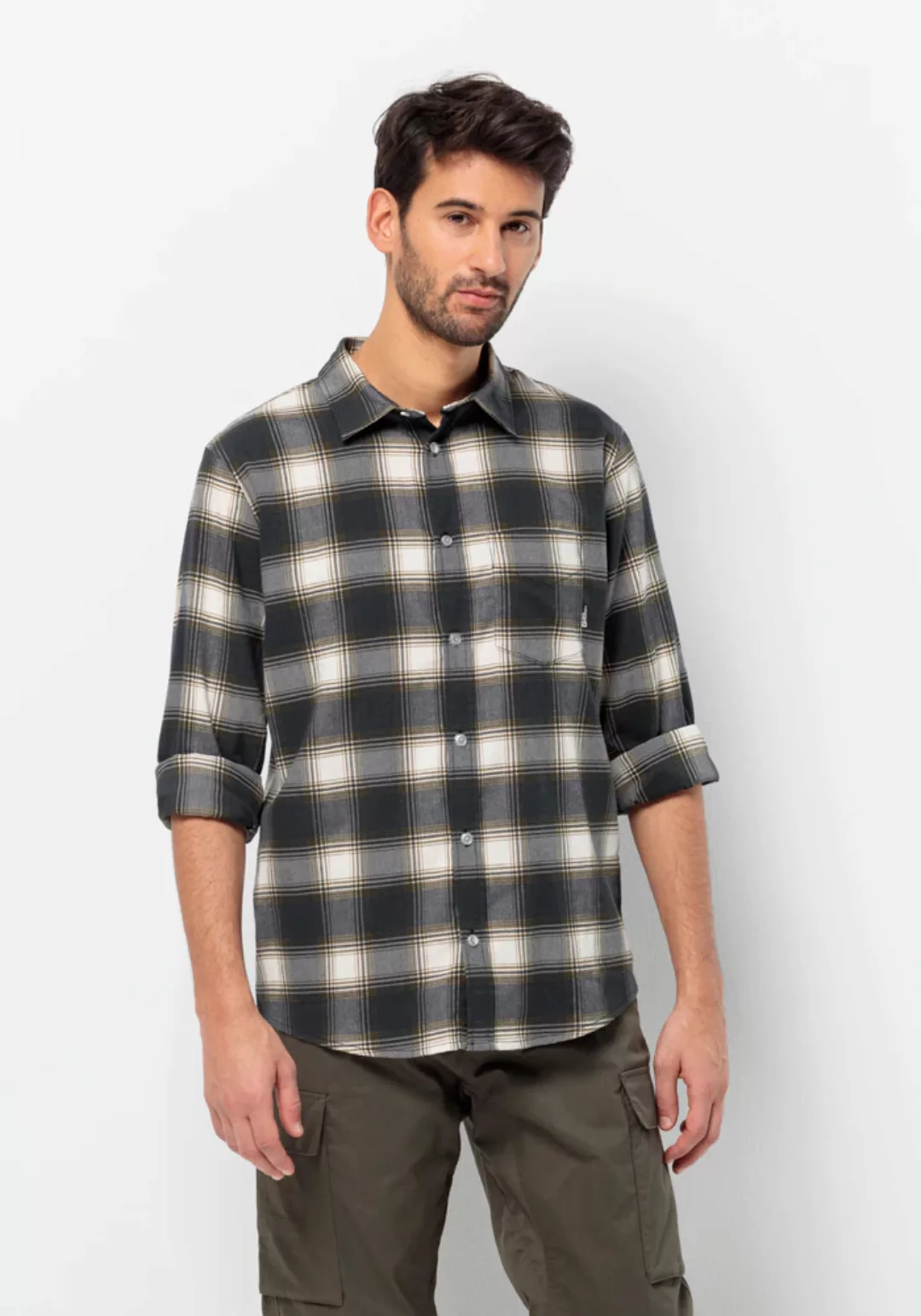 Jack Wolfskin Flanellhemd "WANDERWEG SHIRT M" günstig online kaufen