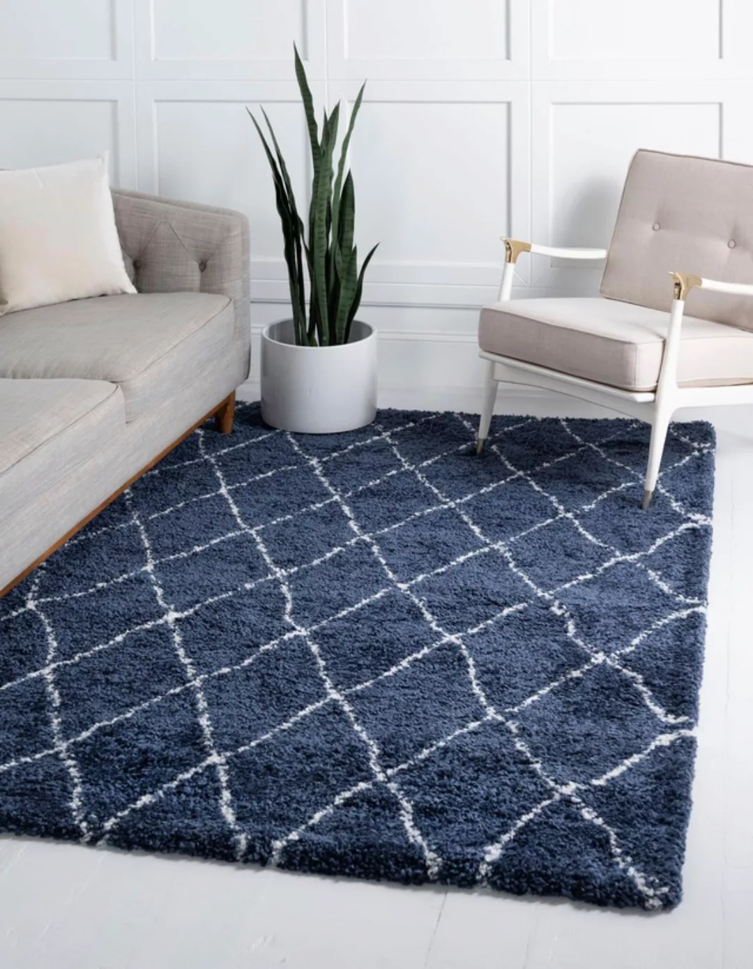 Myflair Möbel & Accessoires Hochflor-Teppich »Temara Shag, LAGERRÄUMUNG!«, günstig online kaufen