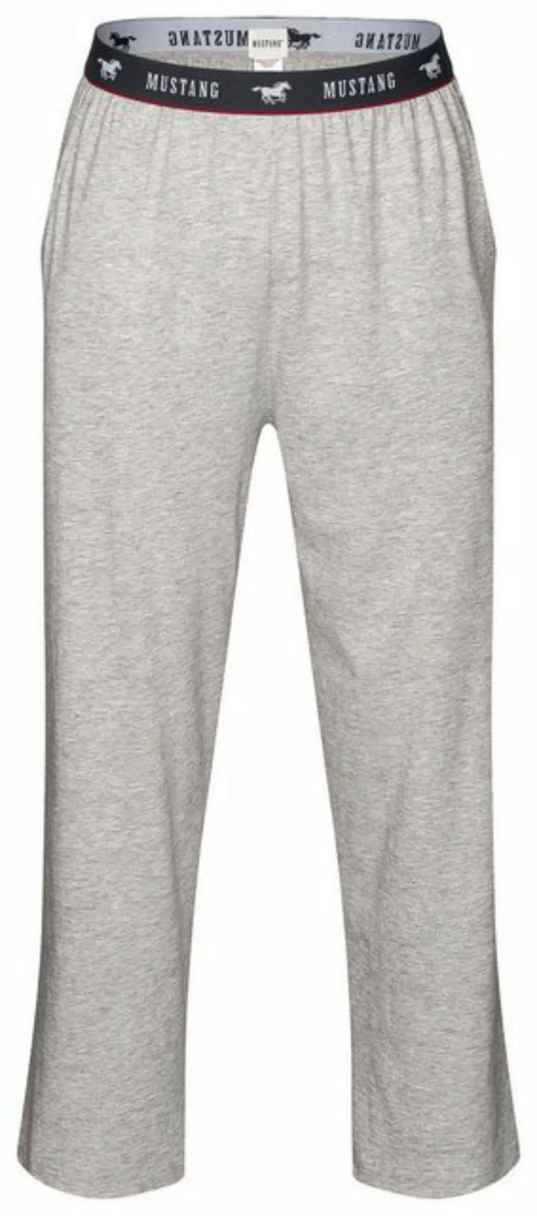 MUSTANG Loungepants Long Pants Lounge Hose Trousers Freizeithose Schlafanzu günstig online kaufen