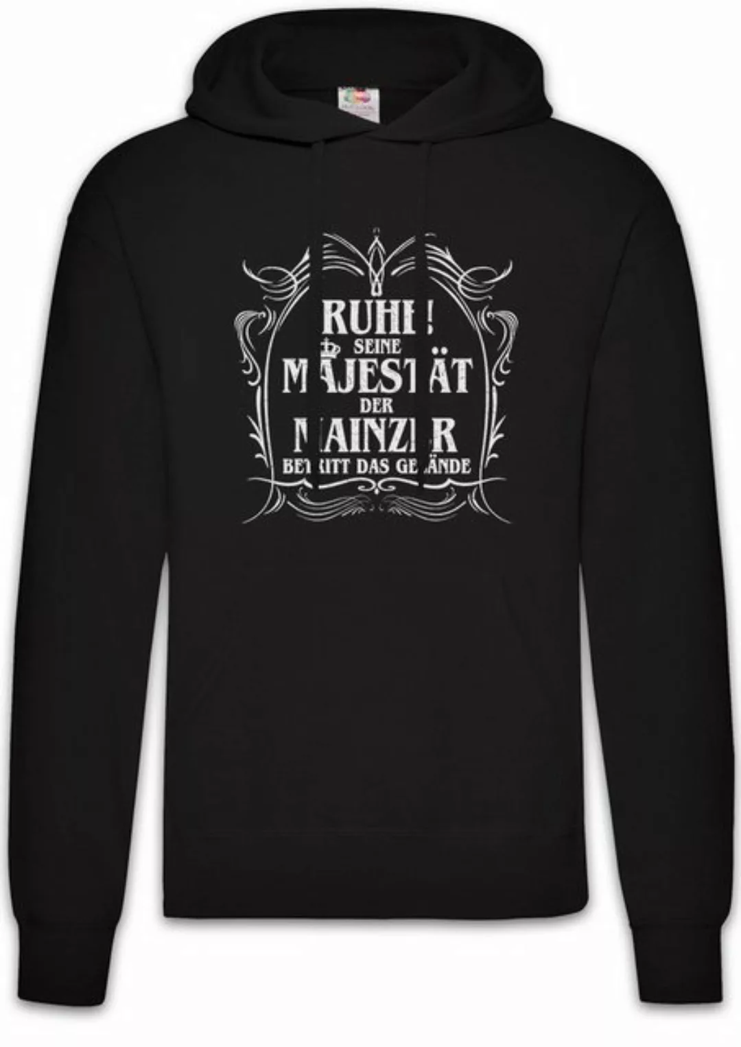 Urban Backwoods Hoodie Seine Majestät Der Mainzer Herren Hoodie Rhein Main günstig online kaufen