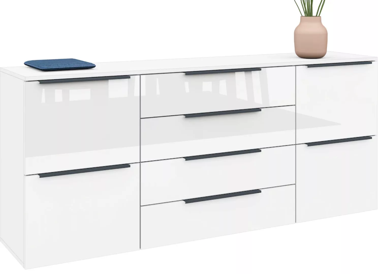 borchardt Möbel Sideboard "Tom", Breite 166 cm, verstellbare Einlegeböden, günstig online kaufen