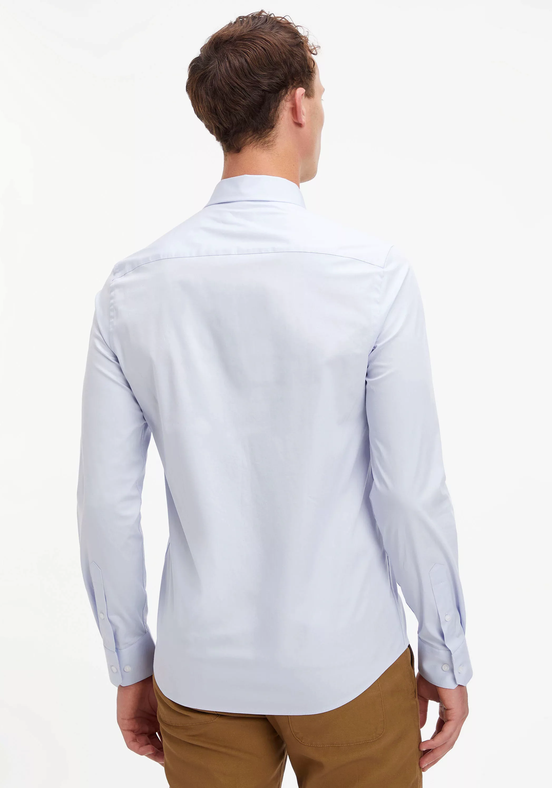 Calvin Klein Businesshemd STRETCH POPLIN SLIM SHIRT mit Calvin Klein Logo a günstig online kaufen