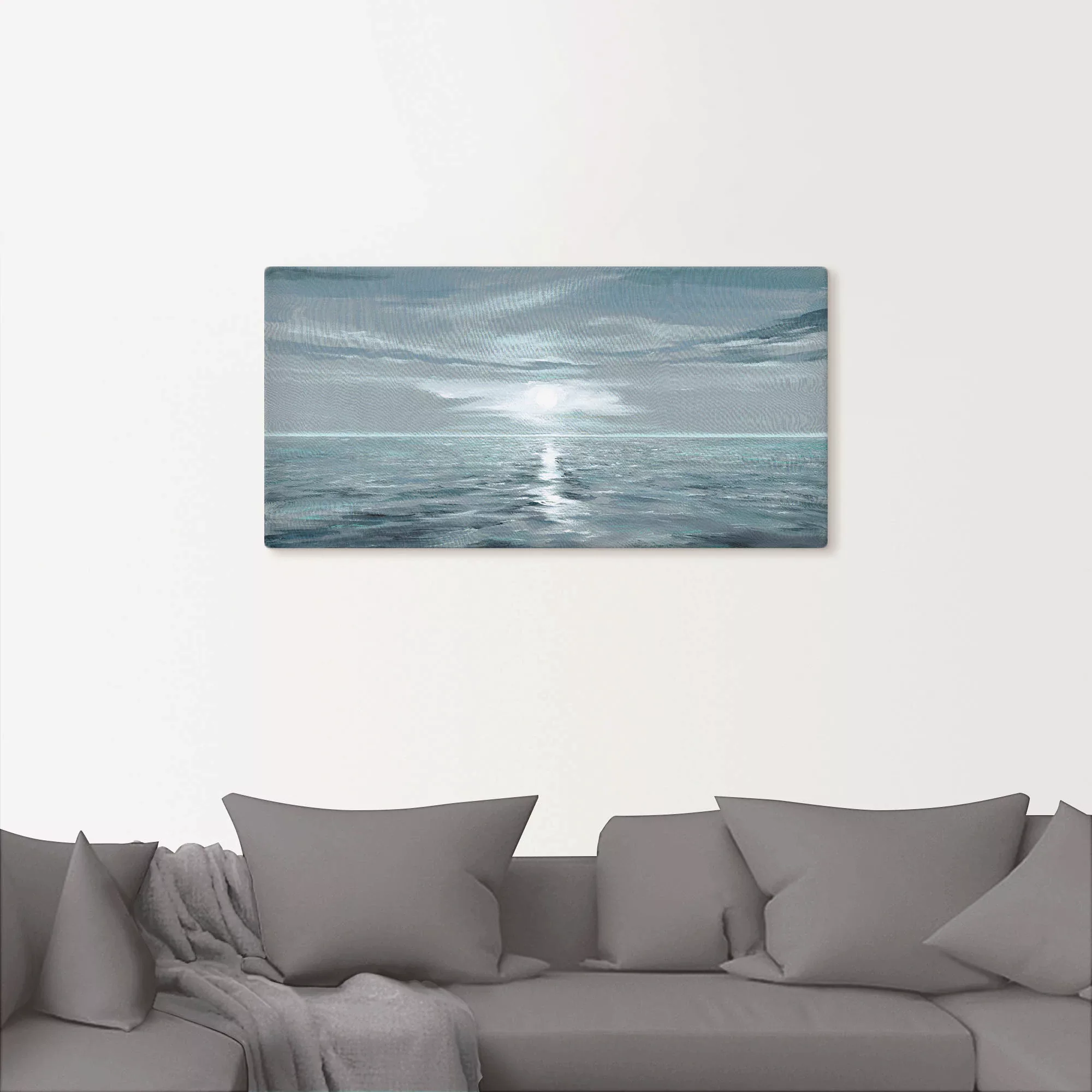 Artland Wandbild »Eisblaues Meer«, Gewässer, (1 St.), als Alubild, Outdoorb günstig online kaufen