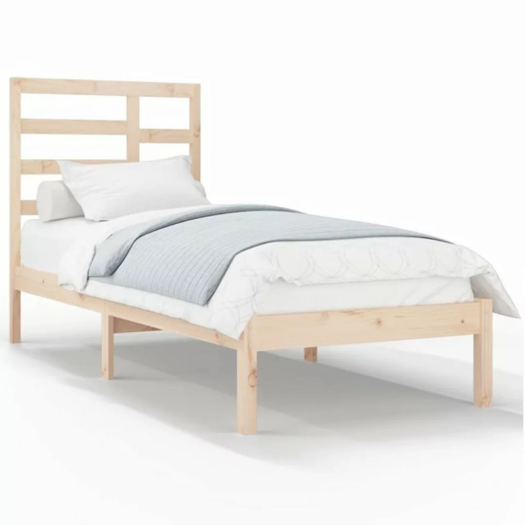 furnicato Bett Massivholzbett 100x200 cm günstig online kaufen