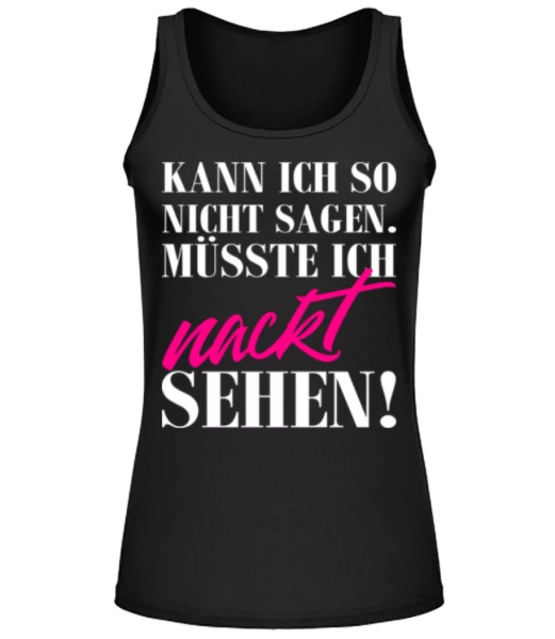 Mallorca Das Muesste Ich Nackt Sehen · Frauen Tank Top günstig online kaufen