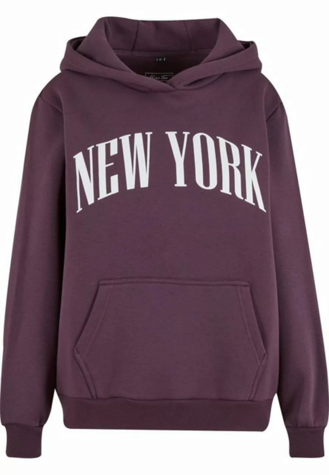 Miss Tee Kapuzenpullover Miss Tee New York Ladies Fluffy Hoody (1-tlg) günstig online kaufen