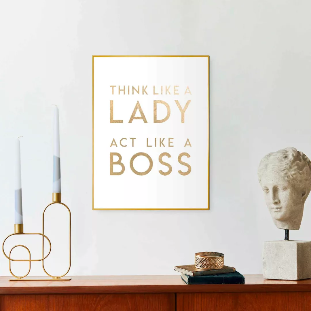 Reinders Poster "Lady Boss" günstig online kaufen