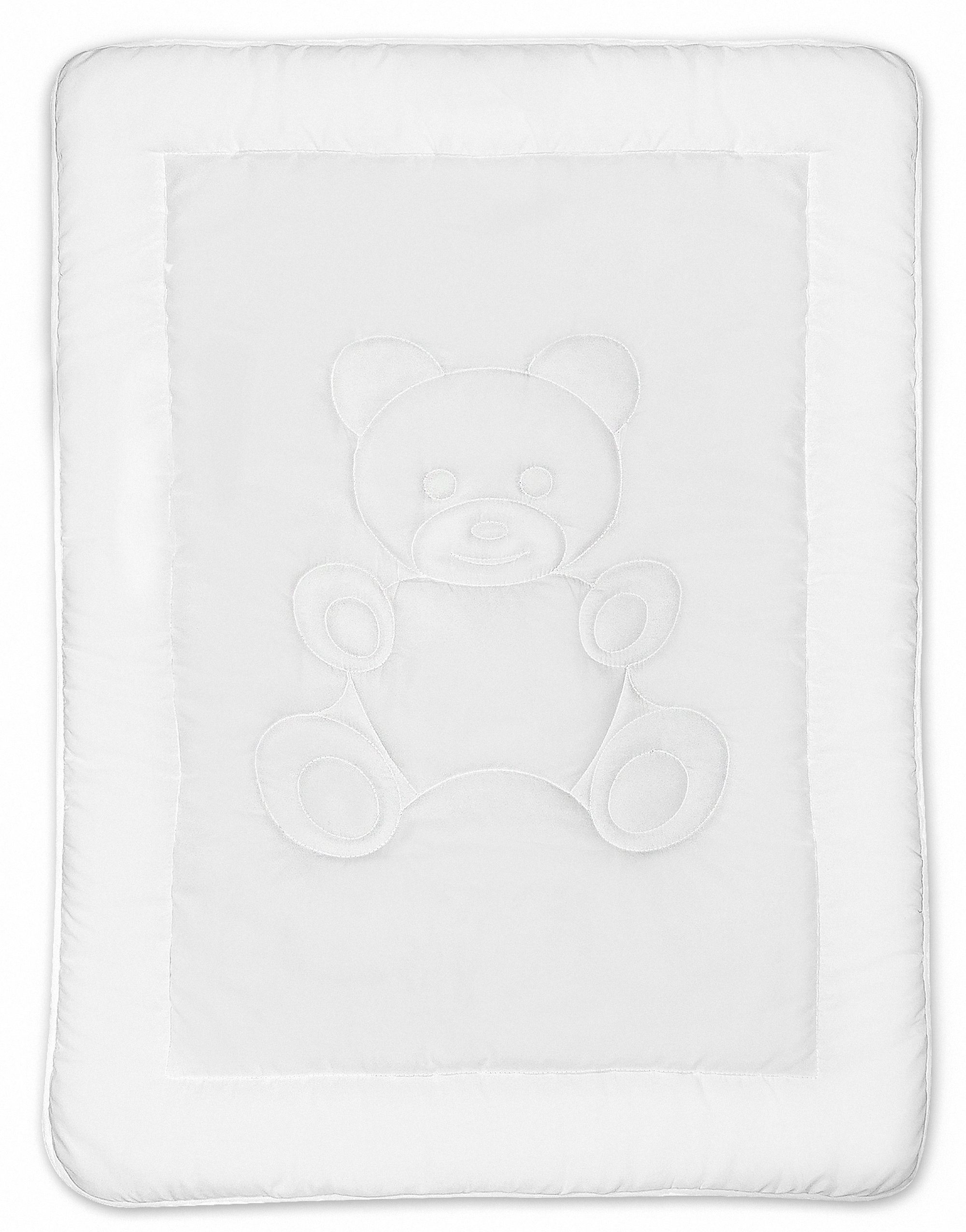KiGATEX Babybettdecke KiGATEX Kinderbettdecke mit Bärchensteppung günstig online kaufen