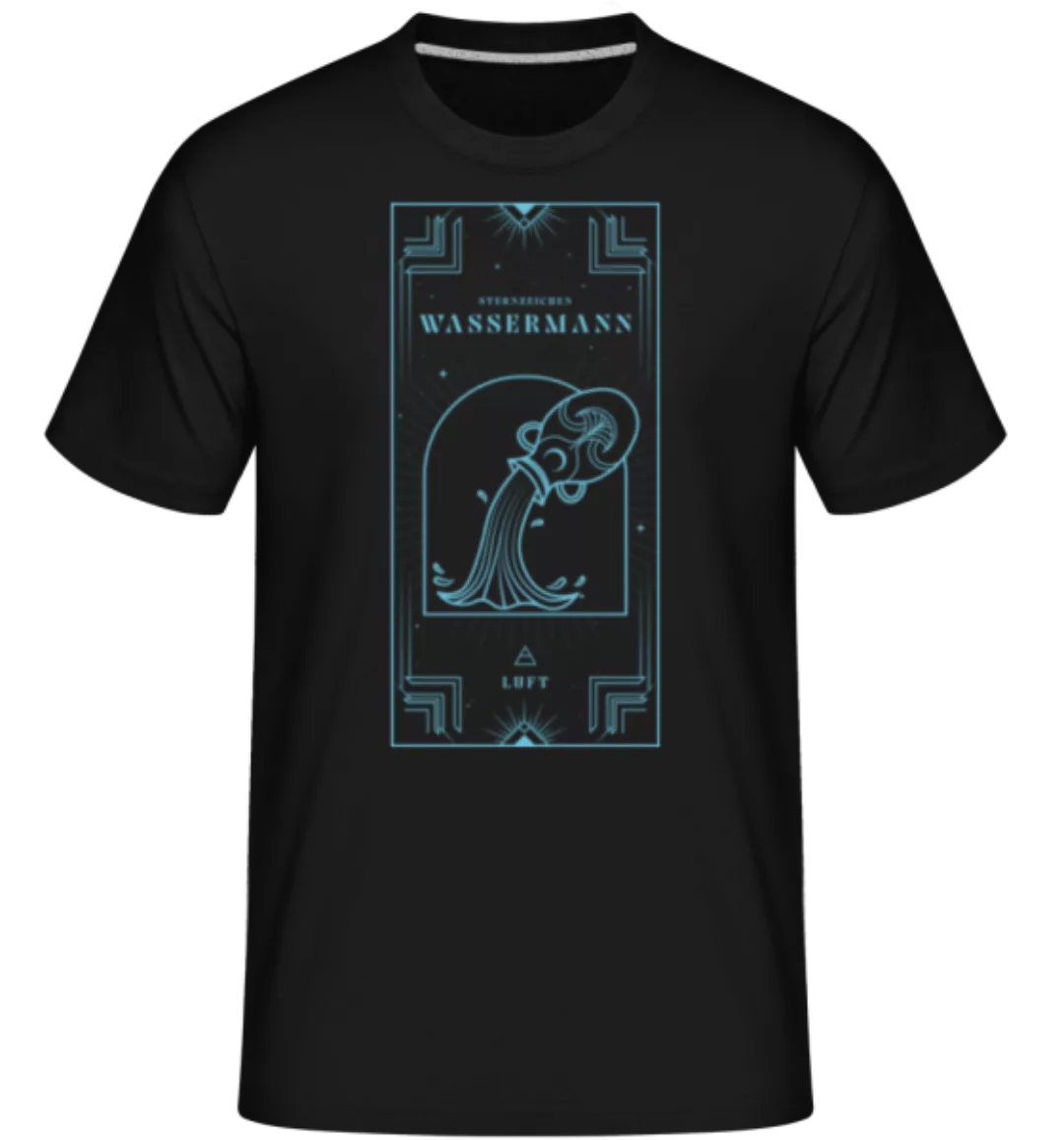Art Deco Sternzeichen Wassermann · Shirtinator Männer T-Shirt günstig online kaufen