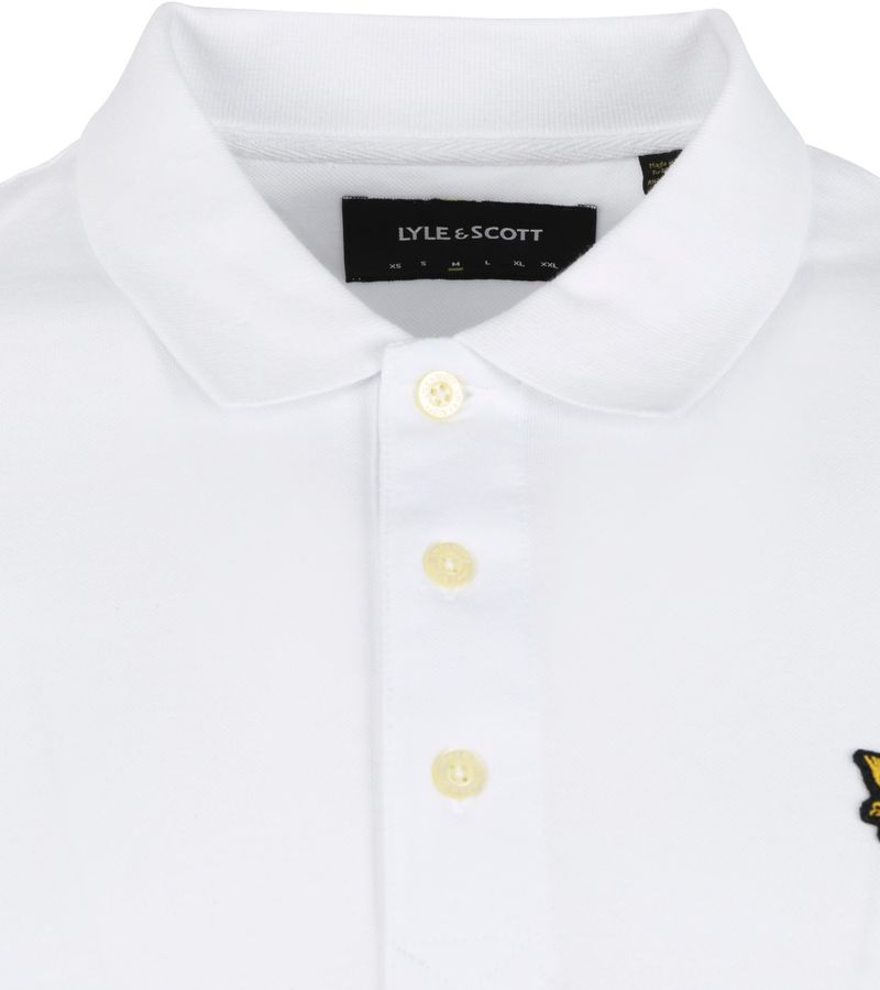 Lyle and Scott Poloshirt Weiß  - Größe S günstig online kaufen