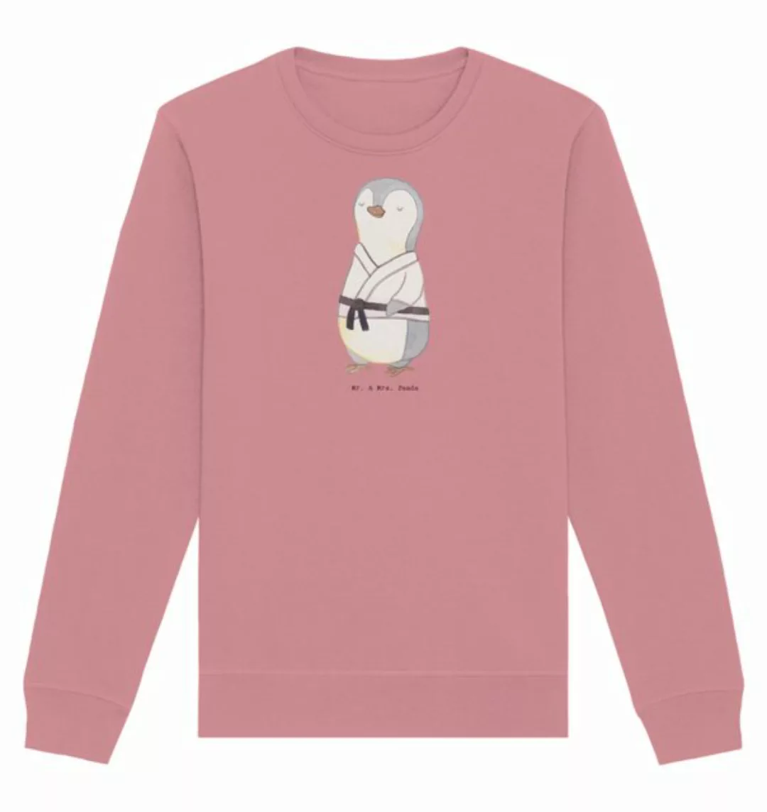 Mr. & Mrs. Panda Longpullover Größe XXL Pinguin Karate - Canyon Pink - Gesc günstig online kaufen