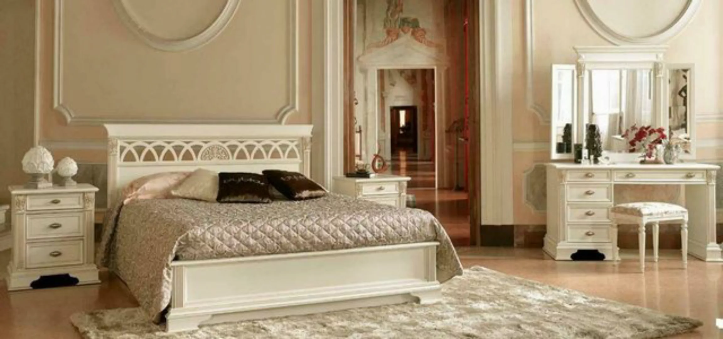 JVmoebel Bett, Bett Design Luxus Hotel Betten Ehe 180x200cm Schlaf Zimmer D günstig online kaufen
