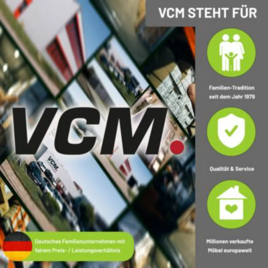 VCM XXL Holz Großer Schuhschrank Schuhkommode Schuhregal Stiefel Groß Ulas günstig online kaufen