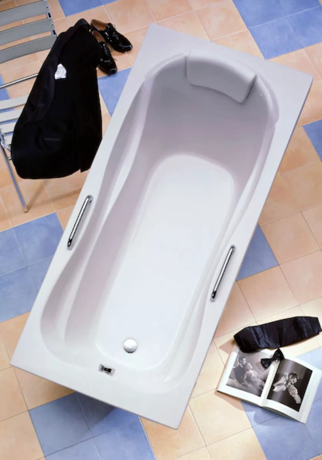 OTTOFOND Badewanne »Jamaica«, (5 tlg.), mit Fußgestell, Ablaufgarnitur, Nac günstig online kaufen