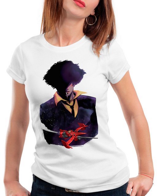 style3 T-Shirt Swordfish Captain anime manga swordfish cowboy bebop günstig online kaufen