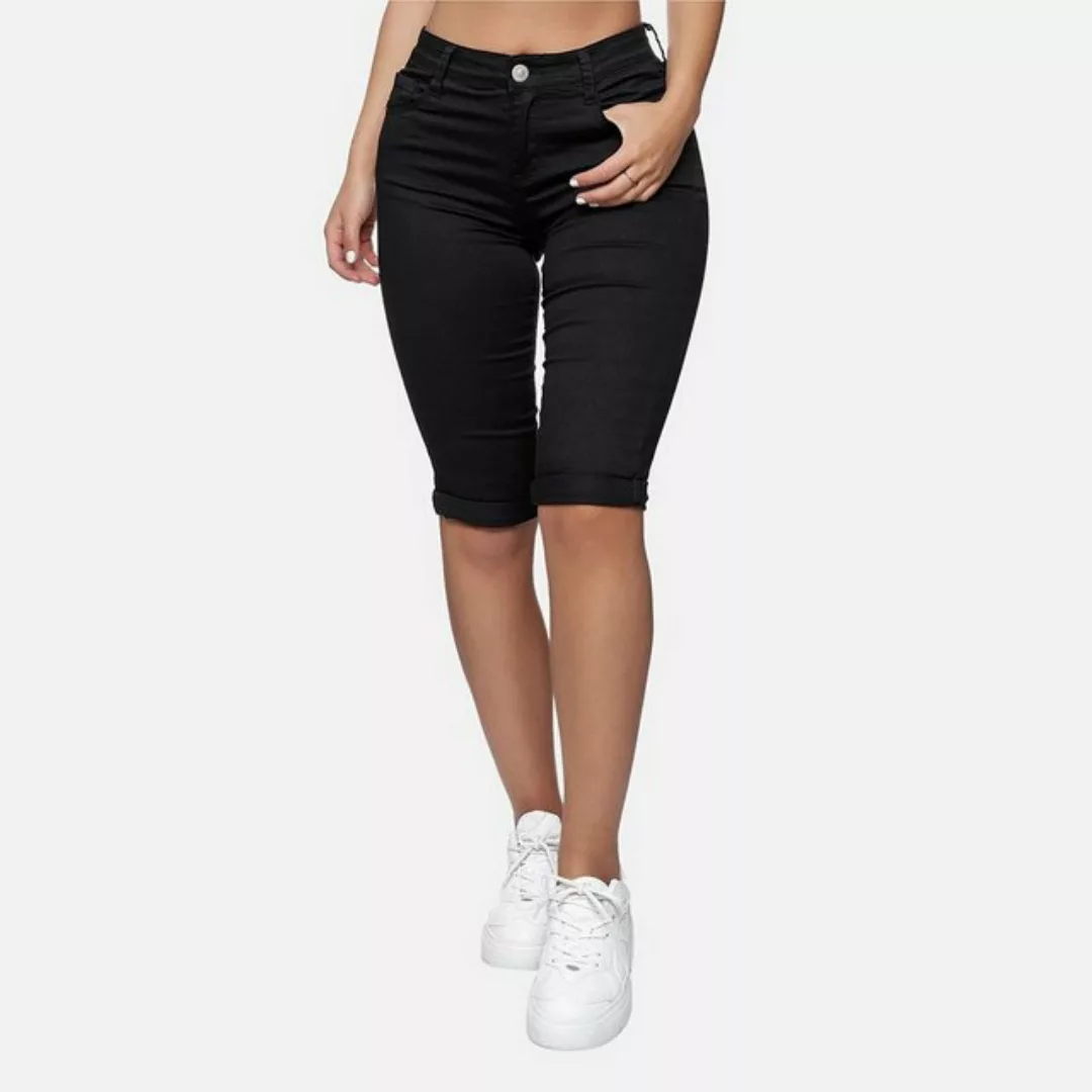 Elara Caprihose Elara Damen 3/4 Jeans Push Up Capri (1-tlg) günstig online kaufen