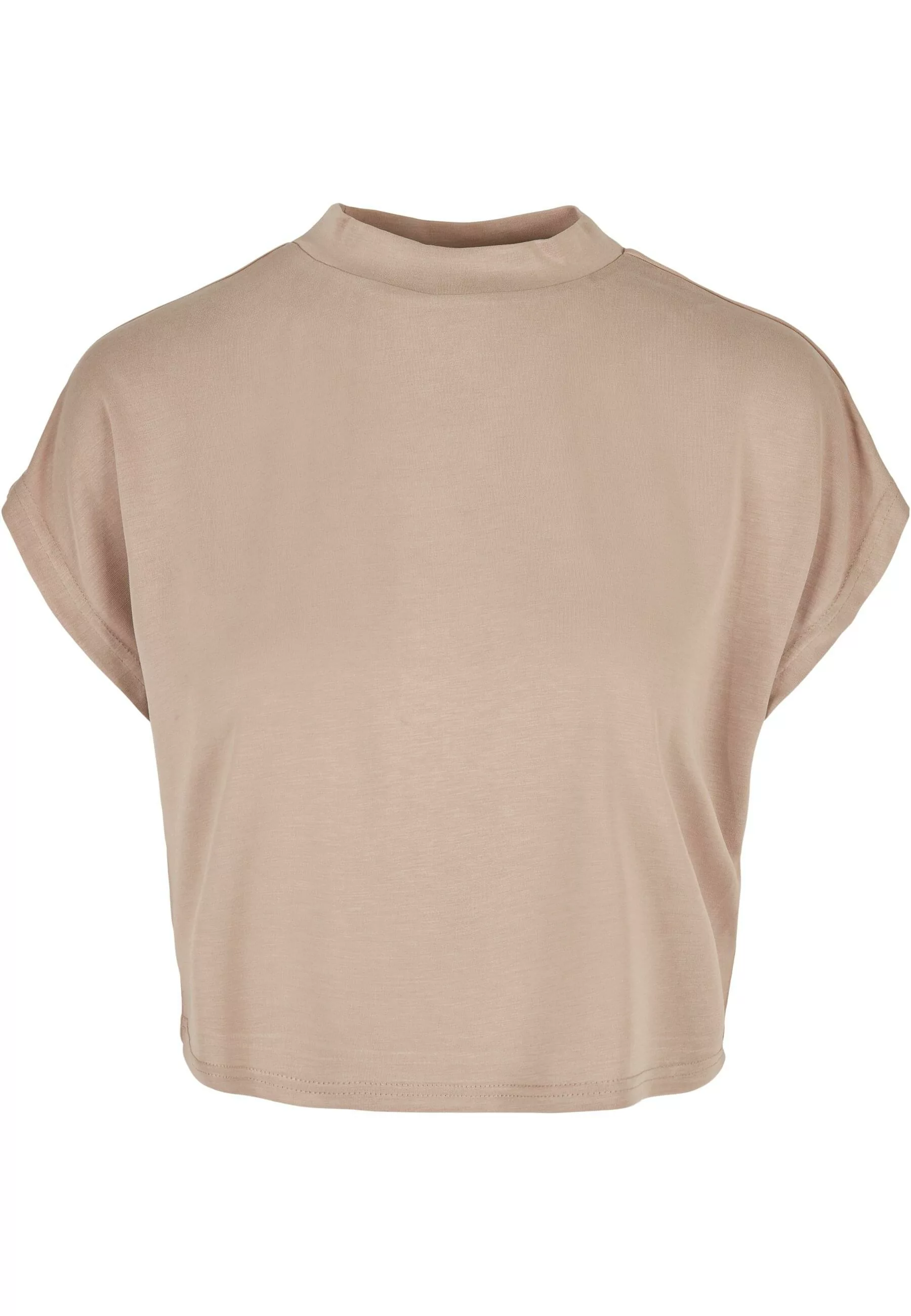 URBAN CLASSICS T-Shirt "Urban Classics Damen Ladies Modal Short Tee", (1 tl günstig online kaufen